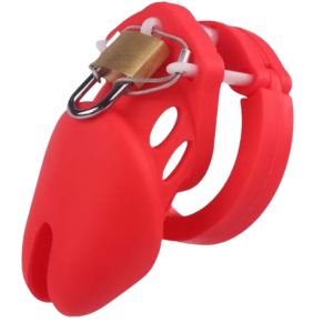 Cage de chasteté silicone L'Ecarlate