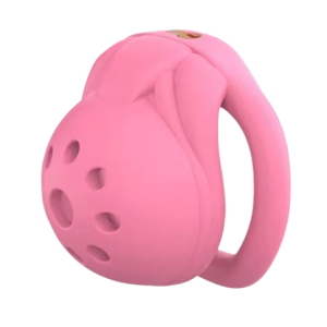 Cage de chasteté plastique Le Coquelicot Rose