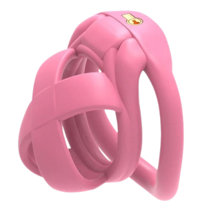 Cage de chasteté plastique La Petite Croisée Rose