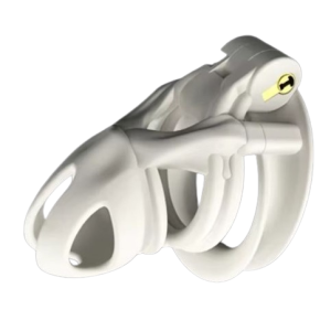 Cage de chasteté plastique Le Grand Cocon Blanc