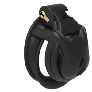 Cage chasteté plastique La Mini Noire