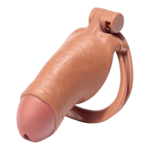Cage de chasteté plastique Imitation Pénis