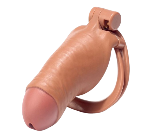 Cage de chasteté plastique Imitation Pénis
