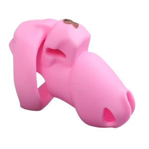 Cage de chasteté silicone La Petite Rose Bonbon