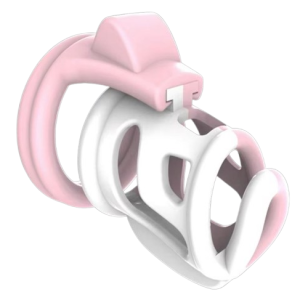 Cage de chasteté plastique La Chamallow