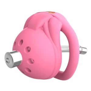 Cage de chasteté plastique Le Tube Rose