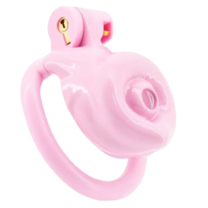 Cage de chasteté plastique Le Trou Rose